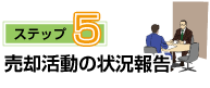 売却活動の状況報告